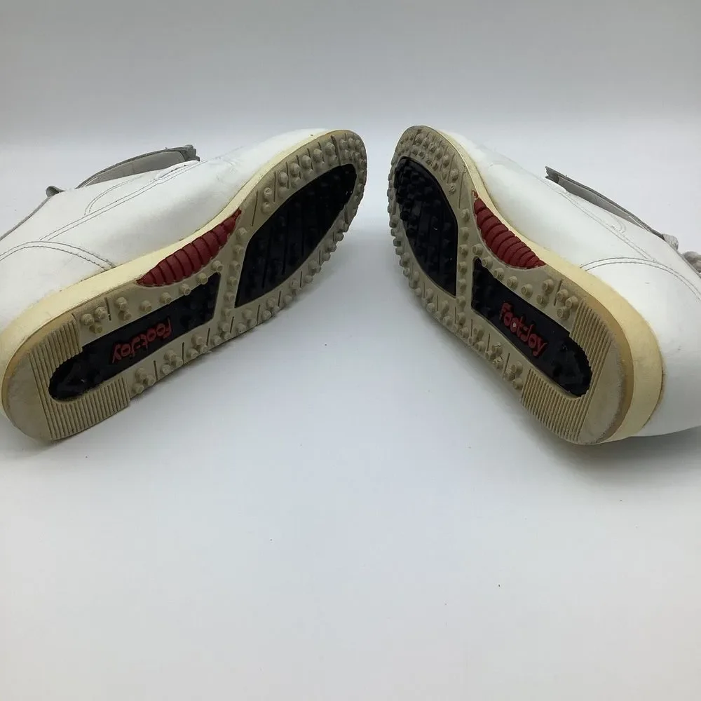 FootJoy FJ Womens Kiltie Golf Shoes 53884 White Size‎ 9